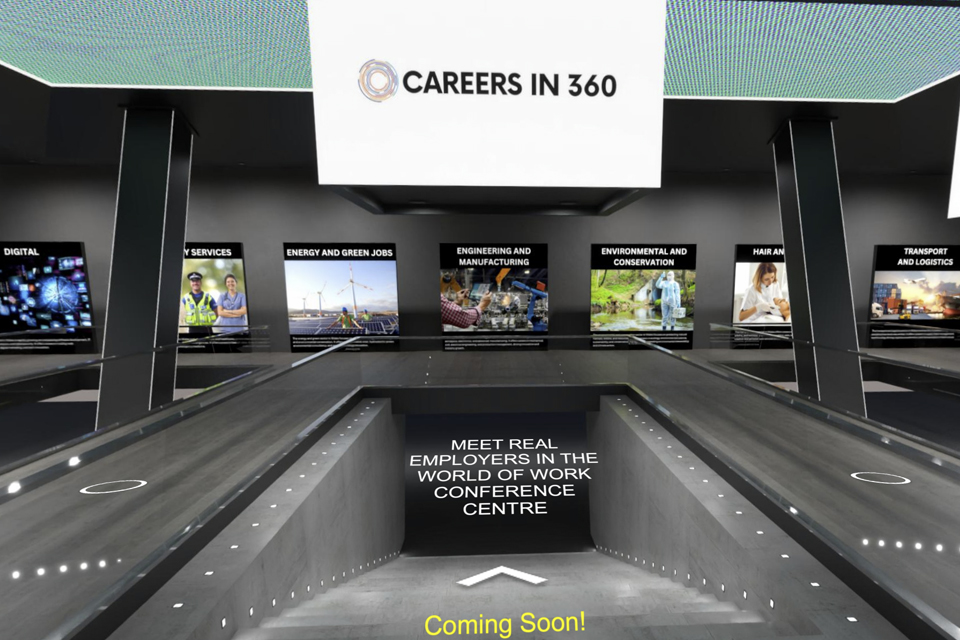 Careers in 360 interactive 3D experience