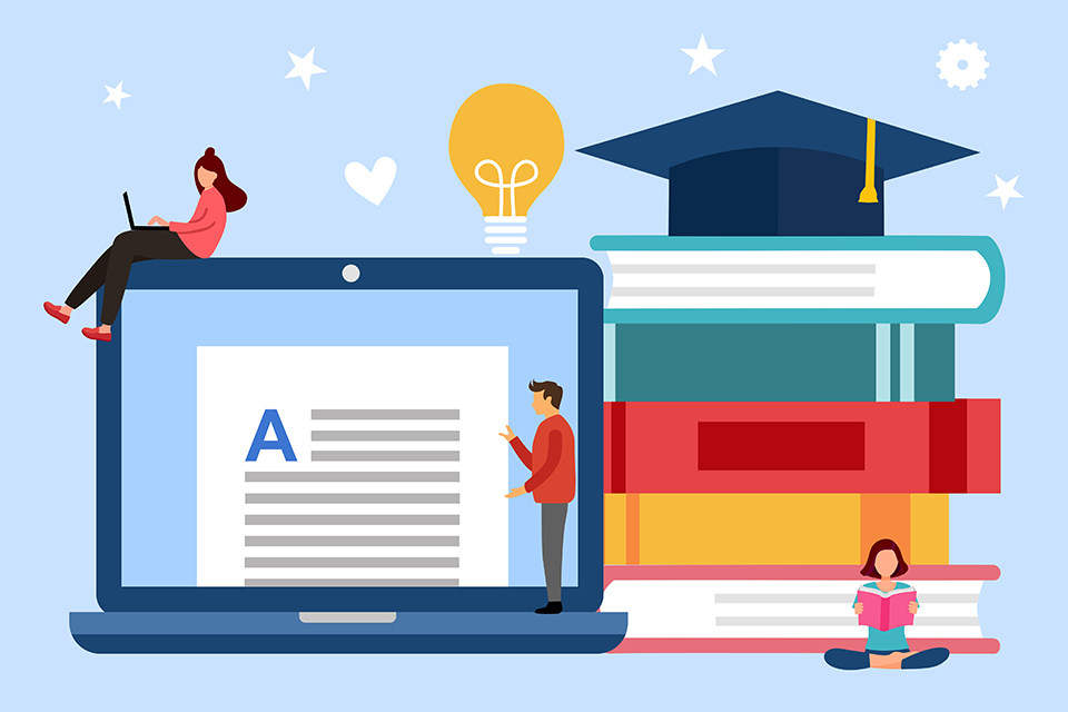 Students in post-16 education environment