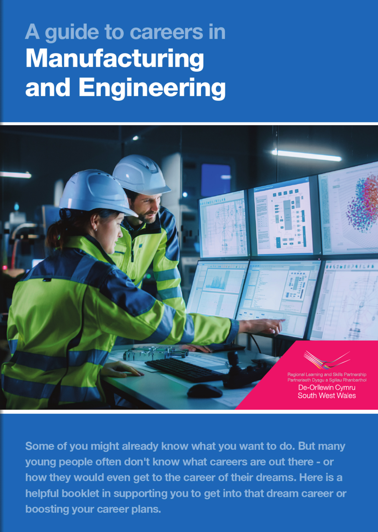 Manufacturing sector career map booklet